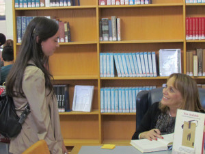 Author Laura Schroff Visits School and Inspires Service