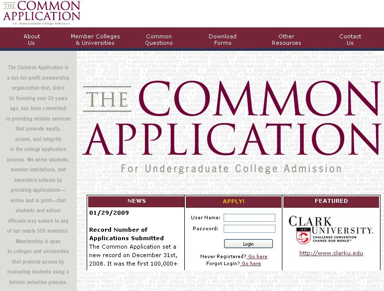 Crunch Time: The College Application Process