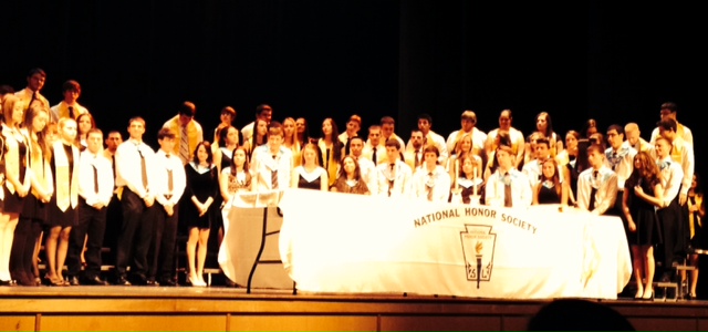 New members inducted into local chapter of National Honor Society