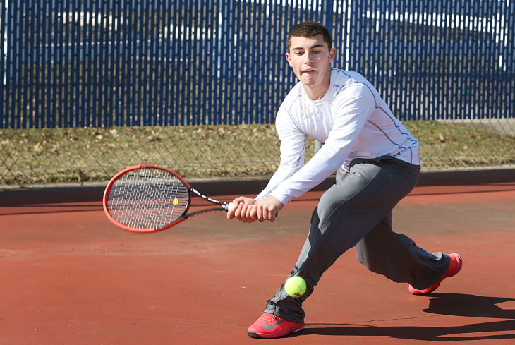 Tennis team competes in CAL championship