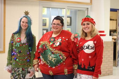 Ugly holiday sweater winners crowned