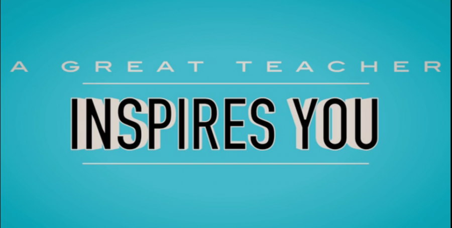 Students thank teachers for inspiration