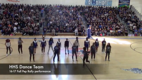 HHS Dance Team Performance: 16-17 Fall Pep Rally