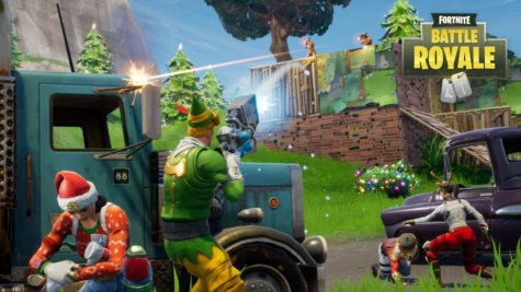 Players fight for survival in Fortnite
