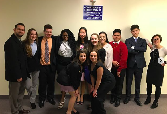 Students learn about court system in Mock Trial competition