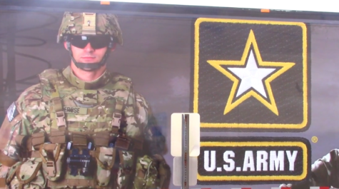 Army trailer features simulators, virtual reality for students