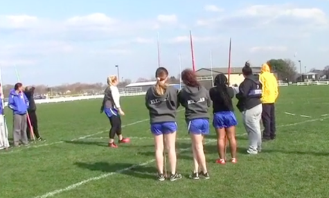 Girls track competes at first meet