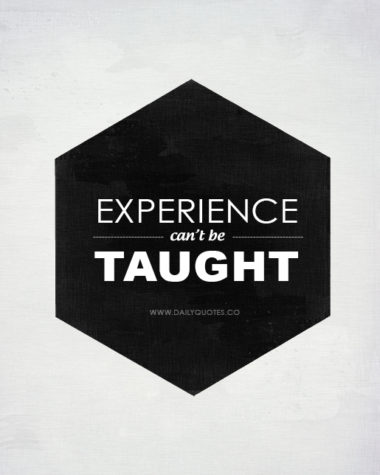 Words of Wisdom: Lessons from Experience