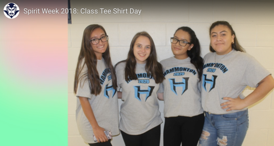 Spirit Week 2018: Class Tshirt Day