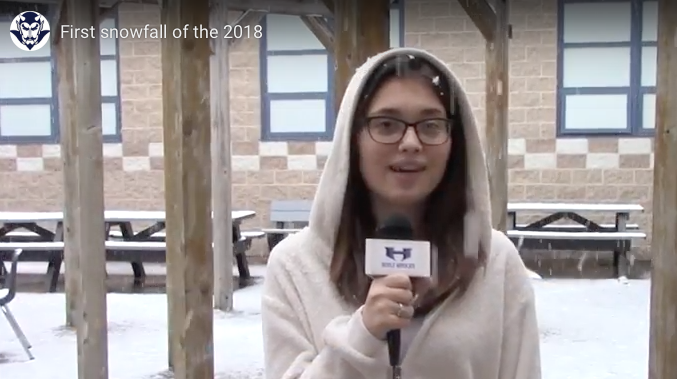 HHS reacts to the first snowfall of the year