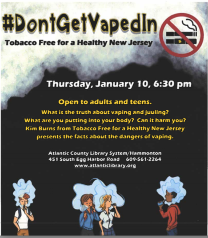 Local library hosts event about dangers of vaping