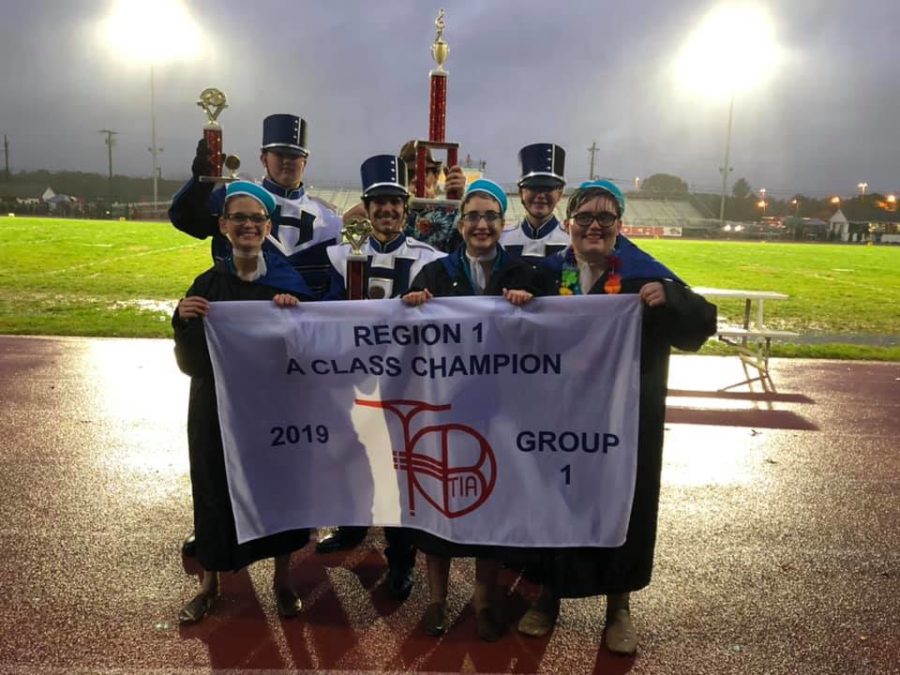 Marching+Band+wins+Region+1+-+Group+1A+Class+Championship
