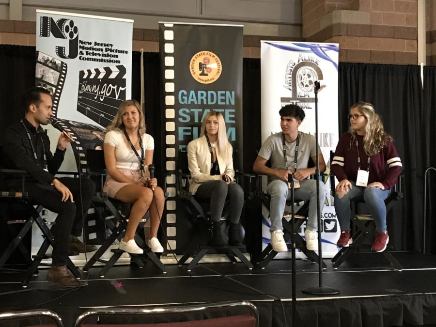 Student film screened at state convention