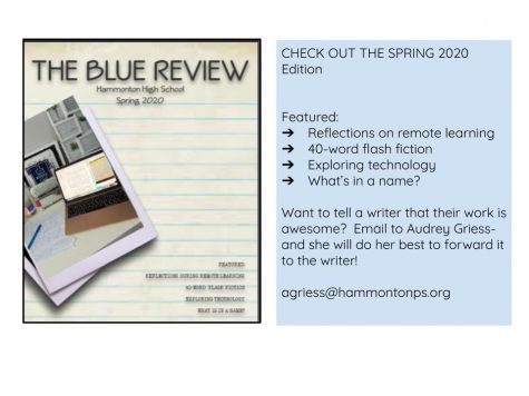 Spring edition of Blue Review released