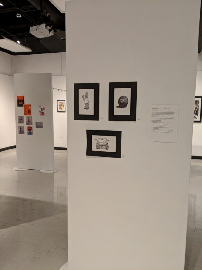 Student work featured in Rowan exhibit