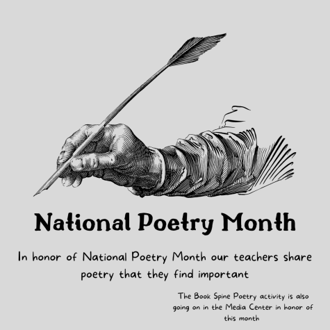 Faculty Celebrates National Poetry Month