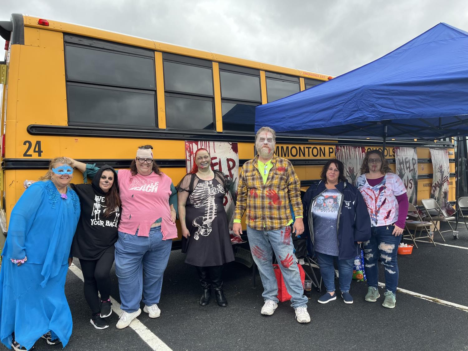 Hammonton Home & School Association hosts Trunk or Treat The Devils