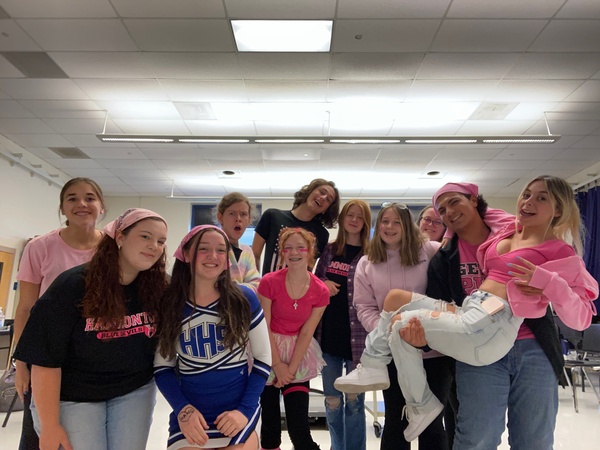 Students Celebrate Breast Cancer Awareness with Pink Day