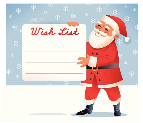 What is on the top of your list for Santa?