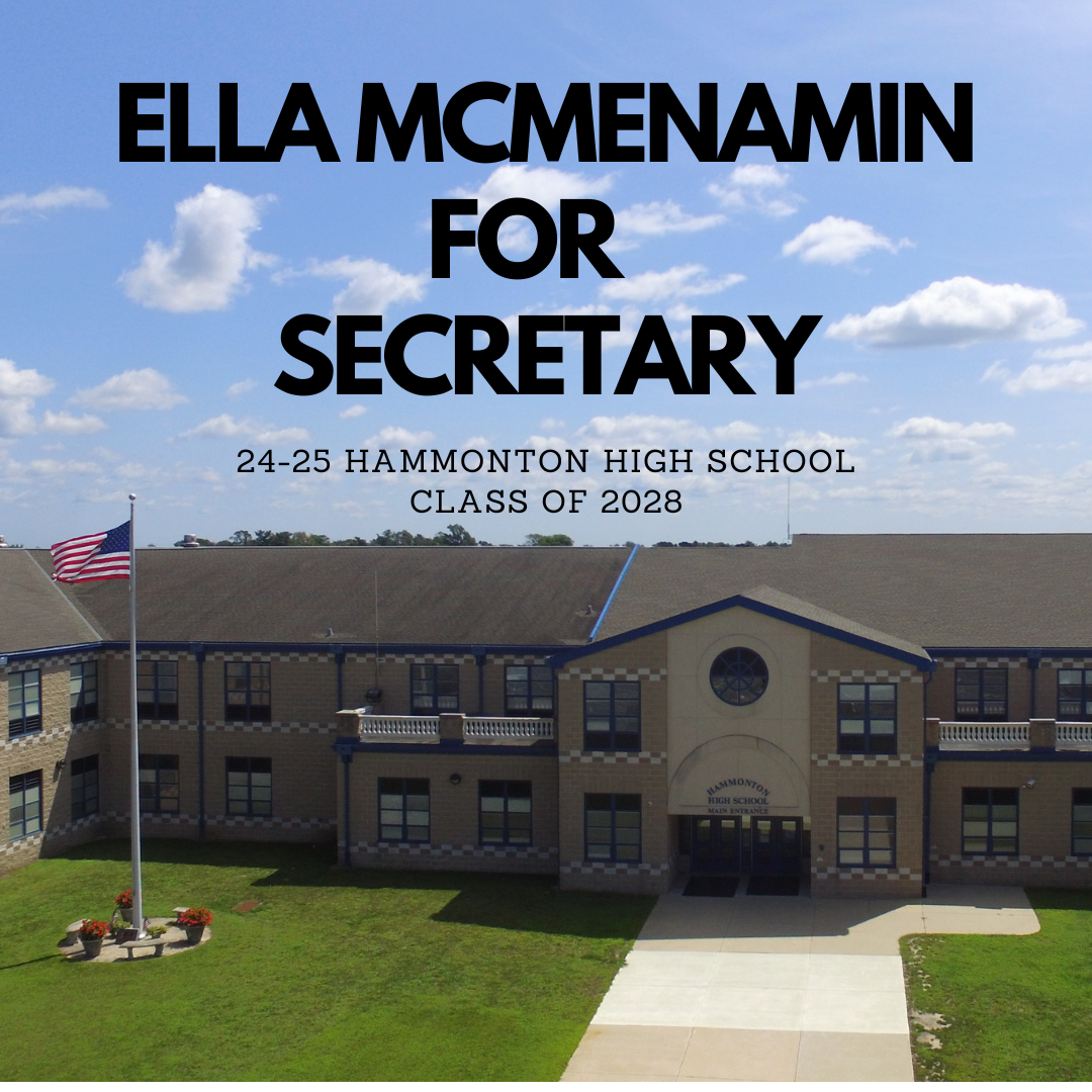 Ella McMenamin for Secretary