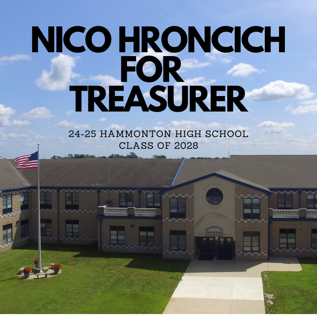 Nico Hroncich for Treasurer