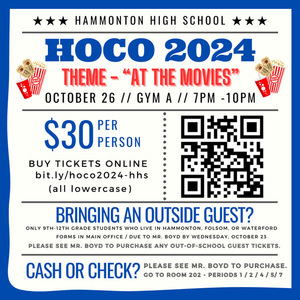 Hammonton HOCO 2024 Promo