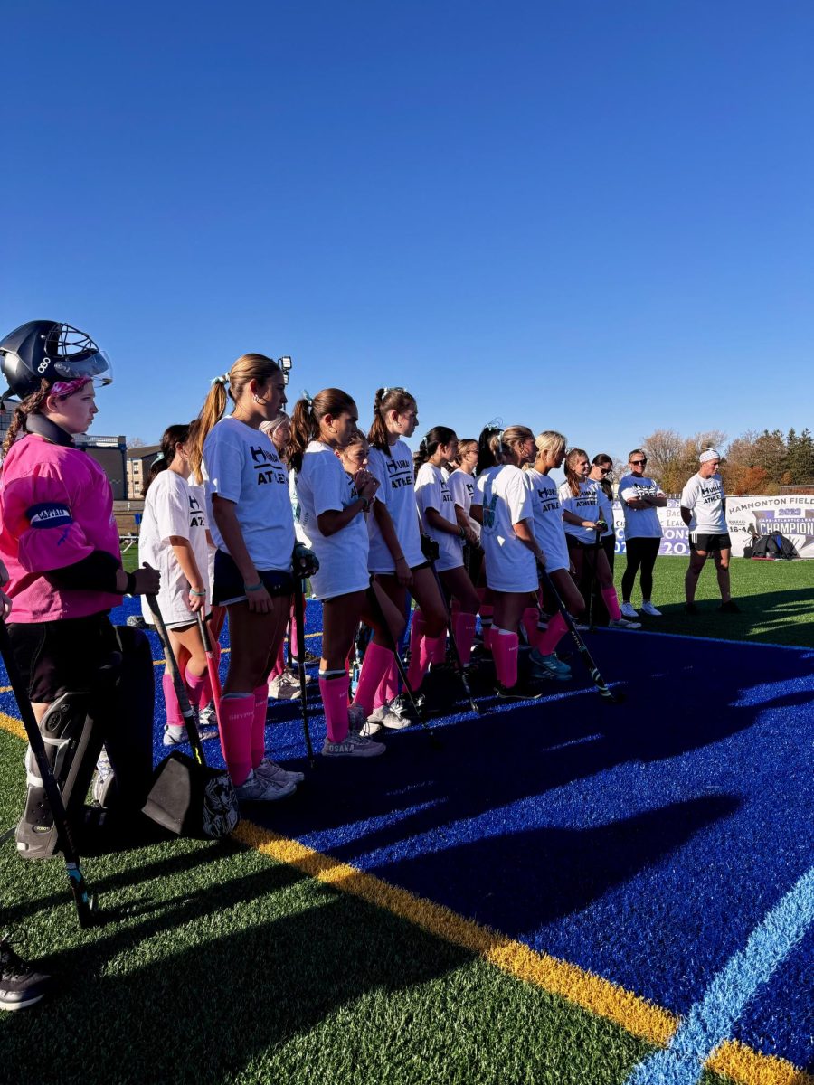 Field hockey team dedicates game to Morgan's Message