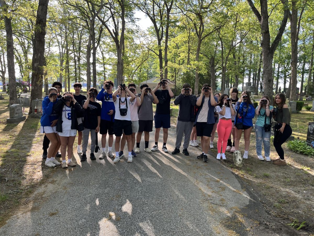 Biology students participate in NJ Audubon birding event